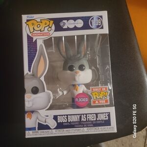 Funko Bugs Bunny as Fred Jones Vinyl Figure - Gray and White